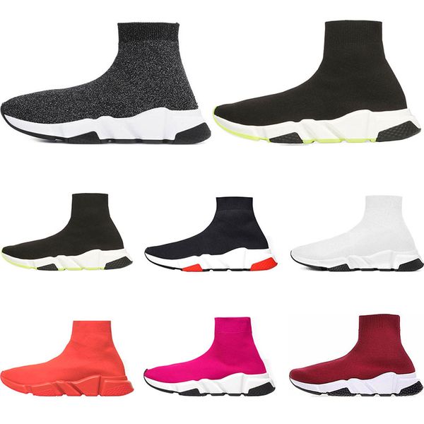 2019 New Speed Trainer designer Shoes red grey black white Flat Classic Socks Sneakers Women Trainers Runner size 36-45 
2019 New Speed Trainer designer Shoes red grey black white Flat Classic Socks Sneakers Women Trainers Runner size 36-45