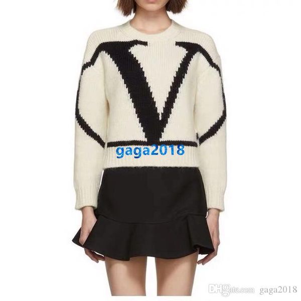 high end women girl knit sweater big letter vlogo pattern круглый вырез блузка с длинным рукавом многоцветная рубашка трикотаж модный дизайн, White;black
high end women girl knit sweater big letter vlogo pattern круглый вырез блузка с длинным рукавом многоцветная рубашка трикотаж модный дизайн, White;black