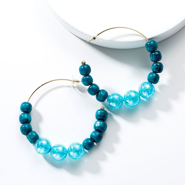 summer beach dying nature round wood beads handmade diy hoop earrings women korean fashion party minimalism minimalist jewelry, Golden;silver
summer beach dying nature round wood beads handmade diy hoop earrings women korean fashion party minimalism minimalist jewelry, Golden;silver