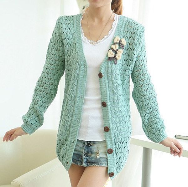 openwork knit cardigan women 2018 spring new women's loose thin bowknot sweater jacket women fashion cardigan woman hot, White;black
openwork knit cardigan women 2018 spring new women's loose thin bowknot sweater jacket women fashion cardigan woman hot, White;black