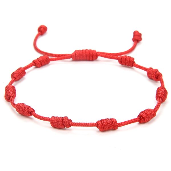 simple style fashion handmade black red thread woven buddhist knot lucky love rope bracelet reiki jewelry for women men, Golden;silver
simple style fashion handmade black red thread woven buddhist knot lucky love rope bracelet reiki jewelry for women men, Golden;silver