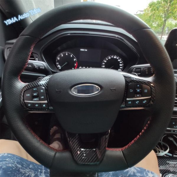 lapetus auto styling steering wheel button decoration cover trim fit for focus 2019 2020 abs carbon fiber look interior kit
lapetus auto styling steering wheel button decoration cover trim fit for focus 2019 2020 abs carbon fiber look interior kit