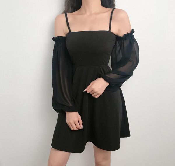 puff sleeve high waist backless chiffon camisole mini dresses for women summer beach dress party dresses #20, Black;gray
puff sleeve high waist backless chiffon camisole mini dresses for women summer beach dress party dresses #20, Black;gray