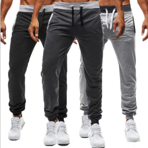 2018 men sport sweat pants trousers gym silm fitness running pants fashion, Black
2018 men sport sweat pants trousers gym silm fitness running pants fashion, Black