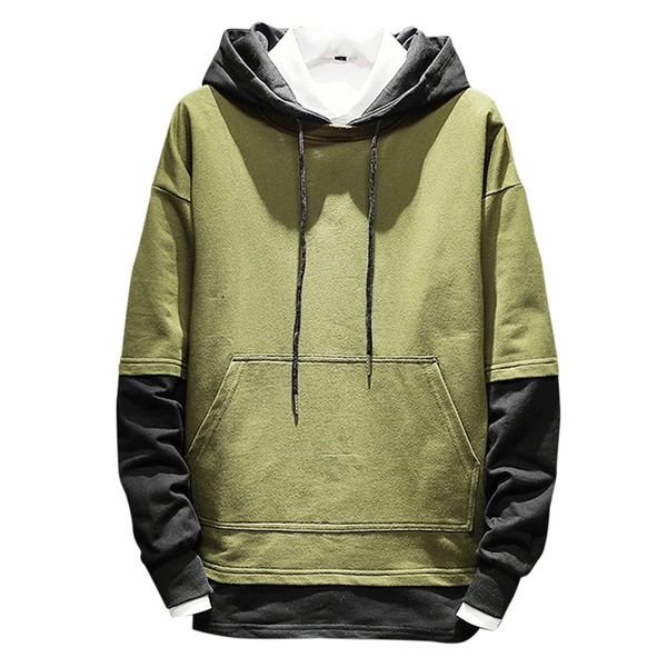 men's hoodies patchwork sweatshirts hooded streetwear pocket men hip hop streetwear sudaderas hombre hoody male hoodie, Black
men's hoodies patchwork sweatshirts hooded streetwear pocket men hip hop streetwear sudaderas hombre hoody male hoodie, Black