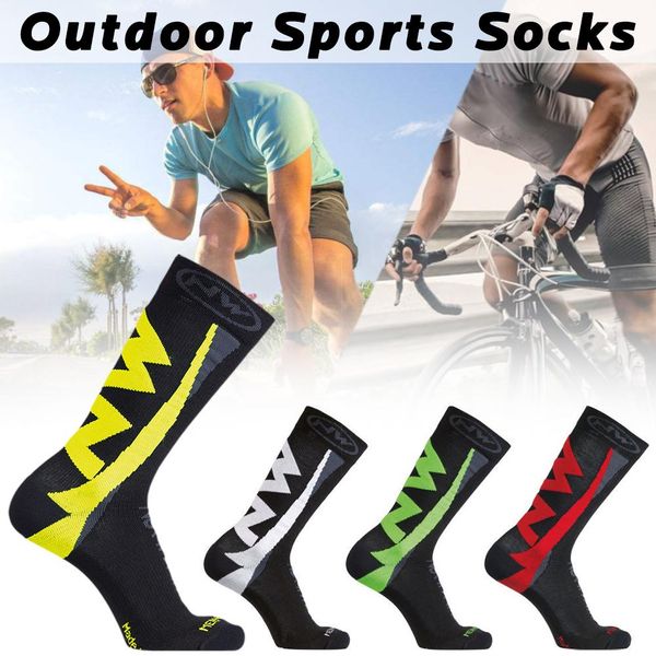 bike riding socks outside running lengthening sports socks cycling compression sports stockings calcetines ciclismo hombre, Black
bike riding socks outside running lengthening sports socks cycling compression sports stockings calcetines ciclismo hombre, Black