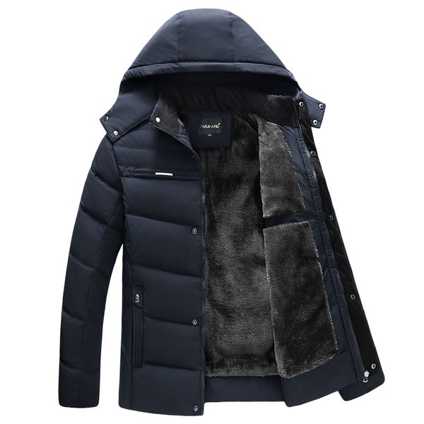 new thick warm winter jacket men plus size jackets detachable hat high collar outerwearoat fluff lining coats parka casual, Black
new thick warm winter jacket men plus size jackets detachable hat high collar outerwearoat fluff lining coats parka casual, Black