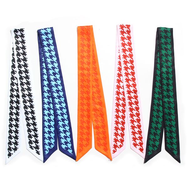 houndstooth print neckerchief scarf bag ribbon hair accessory imitate silk headband small autumn scarves wrist wrap, Blue;gray
houndstooth print neckerchief scarf bag ribbon hair accessory imitate silk headband small autumn scarves wrist wrap, Blue;gray