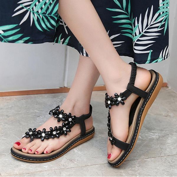 bohemian sandals women 2020 summer zapatos mujer non-slip flat shoes woman sandalias de verano para beach sandals for women, Black
bohemian sandals women 2020 summer zapatos mujer non-slip flat shoes woman sandalias de verano para beach sandals for women, Black