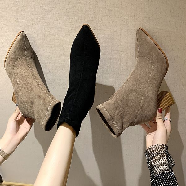 thick high heel women ankle boots cm elegant pointed toe office boots ladies winter keep warm girls shoes black
thick high heel women ankle boots cm elegant pointed toe office boots ladies winter keep warm girls shoes black