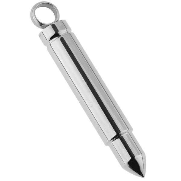 silver tone stainless steel cylinder shape pet urn pendant memorial keepsake jewelry diy craft
silver tone stainless steel cylinder shape pet urn pendant memorial keepsake jewelry diy craft