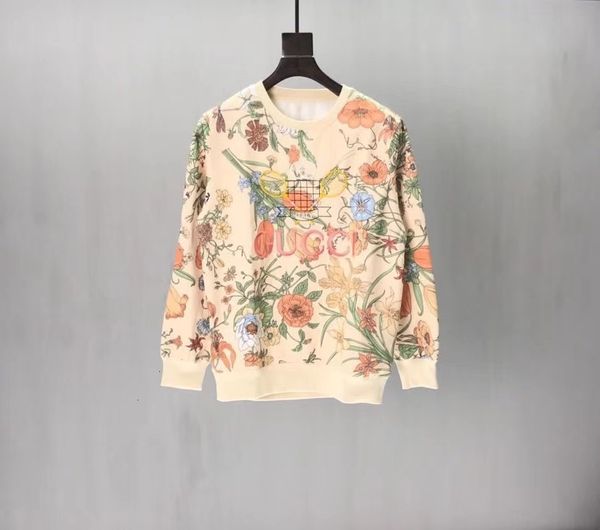 women's sweatshirts cotton loose sweatshirt men's round collar sweater floral print tennis racket embroidered couple 878l, Black
women's sweatshirts cotton loose sweatshirt men's round collar sweater floral print tennis racket embroidered couple 878l, Black