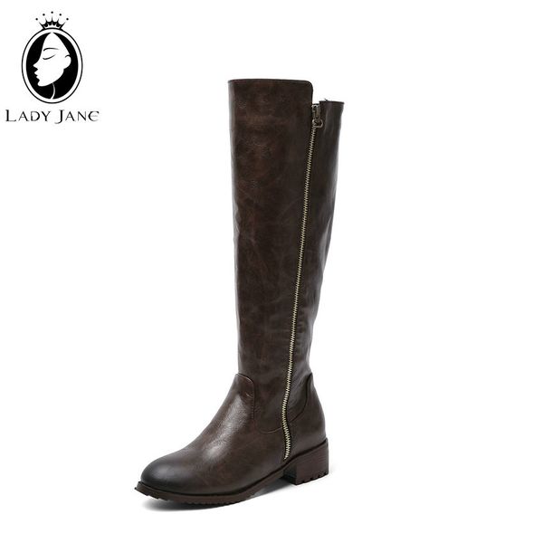 lady jane pu leather zipper women mid calf boots 2019 round toe thick heels black thigh high boots brown ladies knight
lady jane pu leather zipper women mid calf boots 2019 round toe thick heels black thigh high boots brown ladies knight