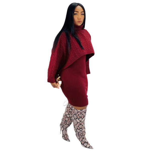 women two piece sets dress knitted 2 piece outfits long sleeve turtleneck sweater and midi tank dress sets, White
women two piece sets dress knitted 2 piece outfits long sleeve turtleneck sweater and midi tank dress sets, White
