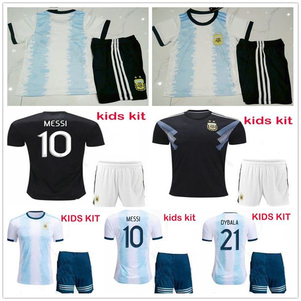 2019 2020 kids copa america argentina soccer jerseys 10 messi maradona kun aguero di maria dybala icardi custom home youth football shirt, Black
2019 2020 kids copa america argentina soccer jerseys 10 messi maradona kun aguero di maria dybala icardi custom home youth football shirt, Black