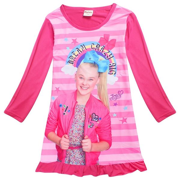 JoJo Siwa Girls Dress Long Sleevess Autumn Spring Clothes Pink Princess Dress Outwear Cute Print Cosplay Party Birthday Gifts
JoJo Siwa Girls Dress Long Sleevess Autumn Spring Clothes Pink Princess Dress Outwear Cute Print Cosplay Party Birthday Gifts