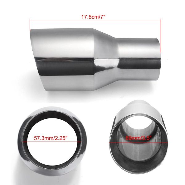 universal 57mm-89mm car exhaust muffler pipe dual wall exhaust tip stainless steel rear tail tube
universal 57mm-89mm car exhaust muffler pipe dual wall exhaust tip stainless steel rear tail tube