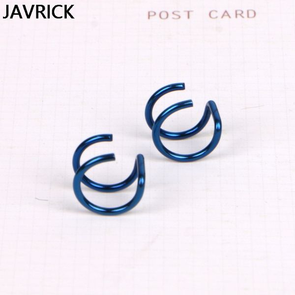 titanium 2 rings ear cuff clips on helix cartilage ring no piercing body jewelry, Golden;silver
titanium 2 rings ear cuff clips on helix cartilage ring no piercing body jewelry, Golden;silver