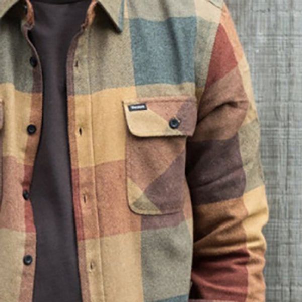 men coat male autumn jacket winter long sleeve button down outwear plaid loose, White;black 
men coat male autumn jacket winter long sleeve button down outwear plaid loose, White;black