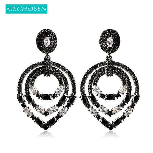 mechosen romantic heart shape drop earrings for women black cubic zirconia max boucle d oreille fashion pendientes bijoux, Silver
mechosen romantic heart shape drop earrings for women black cubic zirconia max boucle d oreille fashion pendientes bijoux, Silver
