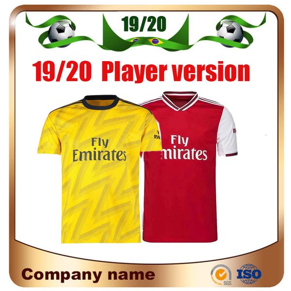 player version 19/20 gunners home red soccer jersey 2019 away yellow club football uniform short sleeve 3rd customization soccer shirts, Black;yellow
player version 19/20 gunners home red soccer jersey 2019 away yellow club football uniform short sleeve 3rd customization soccer shirts, Black;yellow