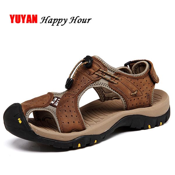 new fashion sandals men genuine leather summer shoes brand men's casual shoes zhk244, Black
new fashion sandals men genuine leather summer shoes brand men's casual shoes zhk244, Black
