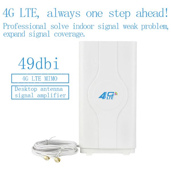 

4g 45dbi antenna ts9 crc9 sma connector router external mimo antenna with 2 meters cables for huawei router modem