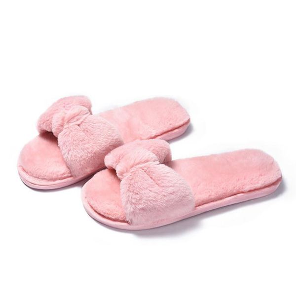 autumn plush home slippers women shoes plus velvet bow open toe soft bottom comfort 2019 new home slippers, Black
autumn plush home slippers women shoes plus velvet bow open toe soft bottom comfort 2019 new home slippers, Black