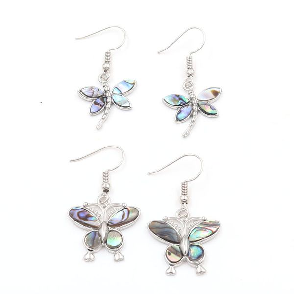 10 pairs unique silver plated abalone shell butterfly shape dangle earrings for women dragonfly insect jewelry
10 pairs unique silver plated abalone shell butterfly shape dangle earrings for women dragonfly insect jewelry