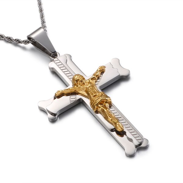 jesus big cruz pendants necklace for men women christian bff supernatural guard jewelery ing, Silver
jesus big cruz pendants necklace for men women christian bff supernatural guard jewelery ing, Silver