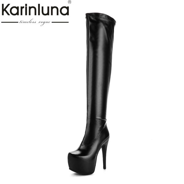 karin 2018 plus size 33-48 customized thick platform women shoes thin high heel party wedding shoe winter long boots, Black
karin 2018 plus size 33-48 customized thick platform women shoes thin high heel party wedding shoe winter long boots, Black