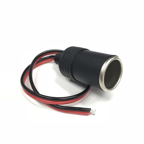 

12v 10a 120w car cigarette lighter socket charger cable female socket plug adapter plug connector