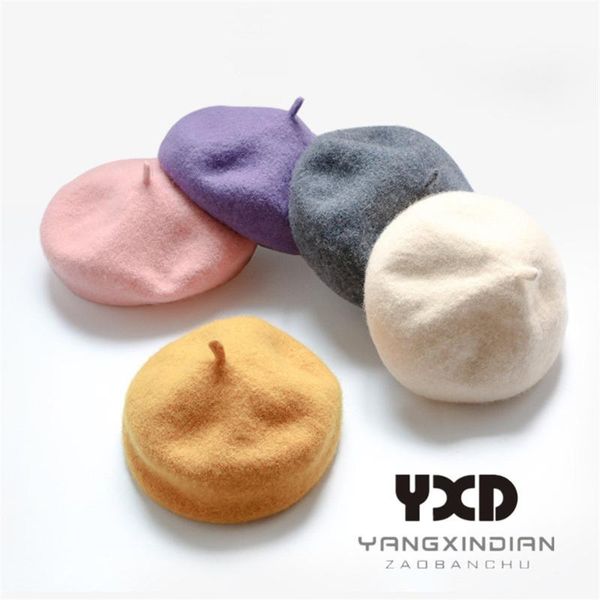 kids beanies children knitted berets winter curling pumpkin girls hat 11 colors painter's cap autumm baby's 2020 wool boys caps, Yellow
kids beanies children knitted berets winter curling pumpkin girls hat 11 colors painter's cap autumm baby's 2020 wool boys caps, Yellow