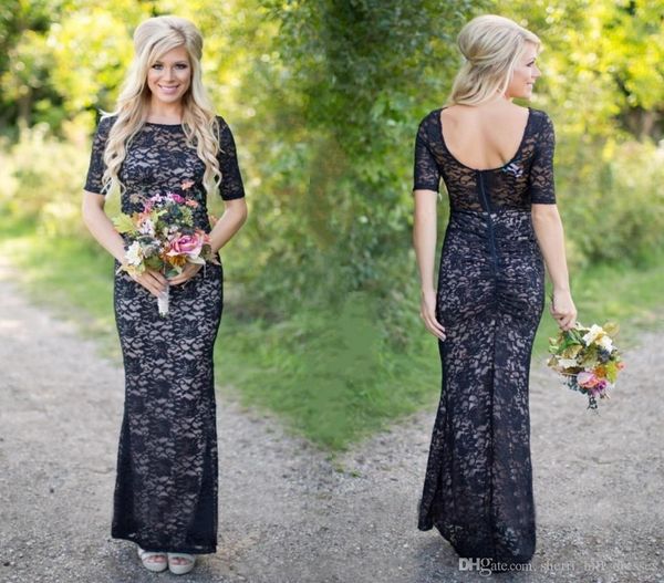 fashion black mermaid bridesmaid dresses jewel neck full lace applique wedding guest party prom maid of honor gowns custom dh285, White;pink
fashion black mermaid bridesmaid dresses jewel neck full lace applique wedding guest party prom maid of honor gowns custom dh285, White;pink