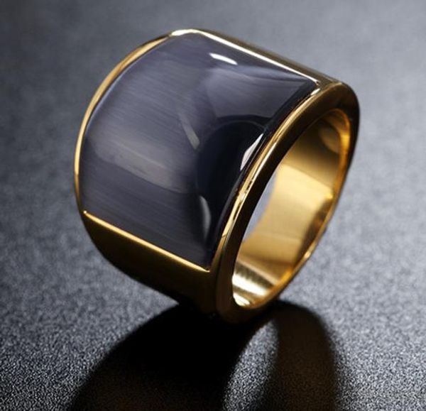 6 Color Men Women Cat Eye Stone Semi-Precious Signet Ring in Gold Tone Stainless Steel for Male Jewelry Anillos Accessories
6 Color Men Women Cat Eye Stone Semi-Precious Signet Ring in Gold Tone Stainless Steel for Male Jewelry Anillos Accessories