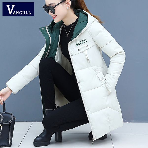 vangull 2019 winter parkas women casual hooded jackets long sleeve autumn warm letter print long female coats zipper outerwear, Tan;black
vangull 2019 winter parkas women casual hooded jackets long sleeve autumn warm letter print long female coats zipper outerwear, Tan;black
