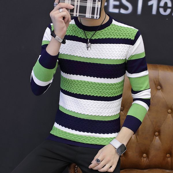 2018 men sweater pullover men fashion round collar winter sweater mens brand slim fit fashion knitted coat, White;black
2018 men sweater pullover men fashion round collar winter sweater mens brand slim fit fashion knitted coat, White;black