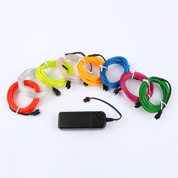 led flexible neon light 1m glow el strip tube cool wire rope halloween christmas dance party decor led strip light
led flexible neon light 1m glow el strip tube cool wire rope halloween christmas dance party decor led strip light