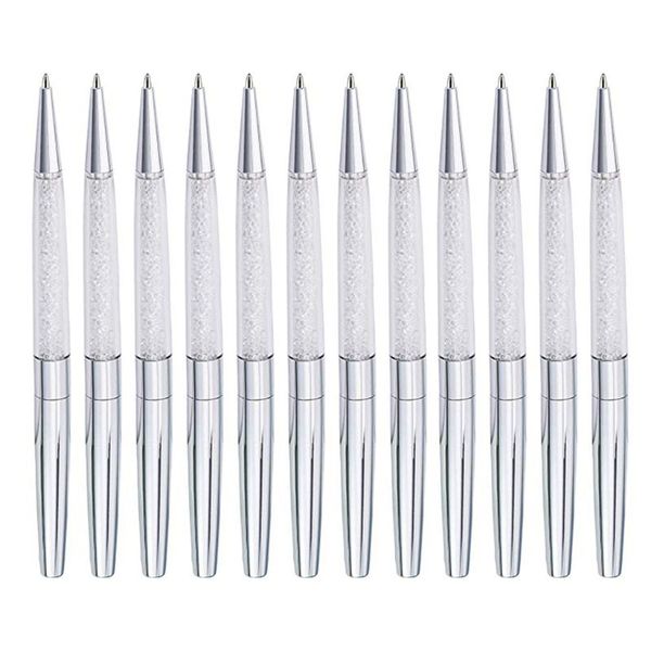 12pcs/lot rose gold /silver pen diamond pens fine black ink crystal ballp 24bb, Blue;orange
12pcs/lot rose gold /silver pen diamond pens fine black ink crystal ballp 24bb, Blue;orange
