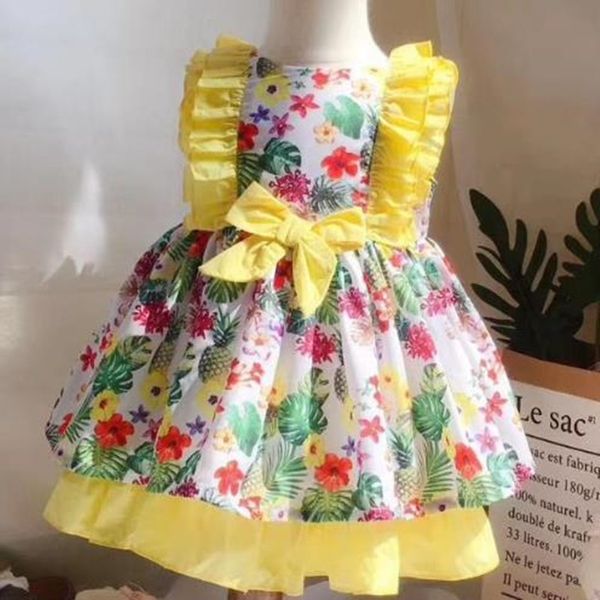 baby girl dress lace vest dress printed flower princess for girl birthday part, Red;yellow
baby girl dress lace vest dress printed flower princess for girl birthday part, Red;yellow