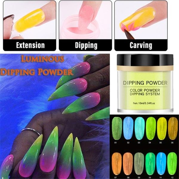 1box nail art glitter luminous powder dip powder extension nail tip acrylic 10ml neon phosphor art decor, Silver;gold
1box nail art glitter luminous powder dip powder extension nail tip acrylic 10ml neon phosphor art decor, Silver;gold