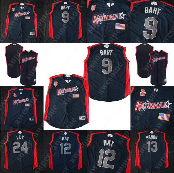 2019 Futures Game Jersey Miguel Amaya Ian Anderson Adbert Alzolay Ben Bowden MacKenzie Gore Anthony Kay Dustin May Adrian Morejon Gavin Lux
2019 Futures Game Jersey Miguel Amaya Ian Anderson Adbert Alzolay Ben Bowden MacKenzie Gore Anthony Kay Dustin May Adrian Morejon Gavin Lux
