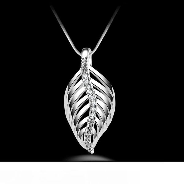 fashion 925 silver female leaves with diamond jewelry 925 silver necklace valentine's day holiday gifts hot
fashion 925 silver female leaves with diamond jewelry 925 silver necklace valentine's day holiday gifts hot