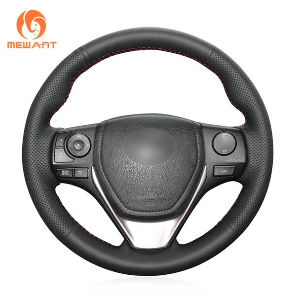 mewant black genuine leather car steering wheel cover for rav4 2013-2019 corolla 2014-2019 corolla im (us) 2017-2018
mewant black genuine leather car steering wheel cover for rav4 2013-2019 corolla 2014-2019 corolla im (us) 2017-2018