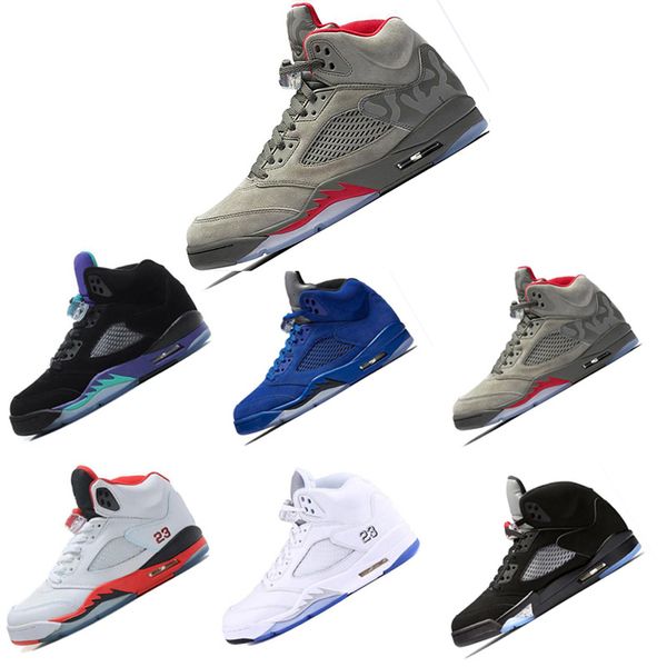 new basketball shoes 5s men blue red suede olympic metallic gold premium camo black metallic fire red sports sneakers size us 41-47
new basketball shoes 5s men blue red suede olympic metallic gold premium camo black metallic fire red sports sneakers size us 41-47