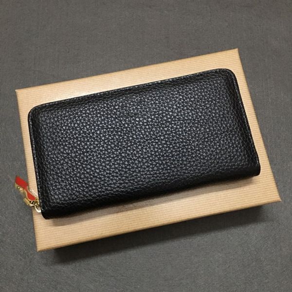 men genuine leather brand long wallet fashion wavy leather women clutch bag luxury designer classic zip pocket, Red;black
men genuine leather brand long wallet fashion wavy leather women clutch bag luxury designer classic zip pocket, Red;black
