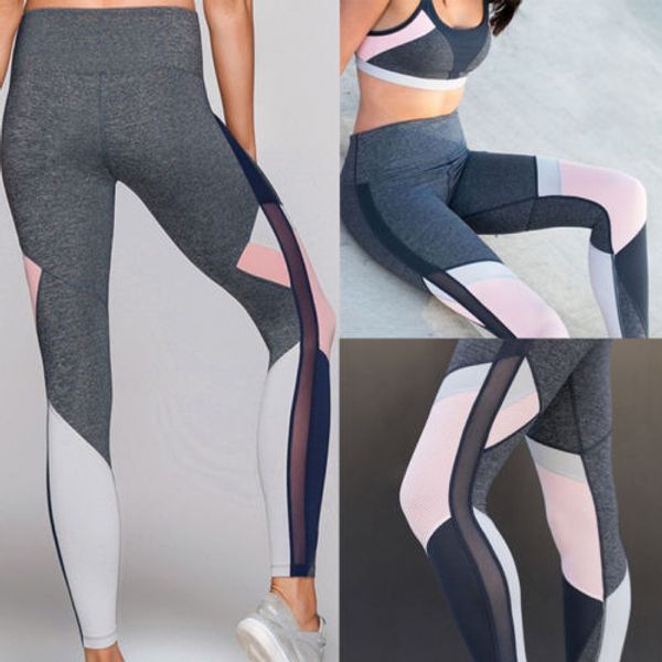 2018 new women yoga pants sportswear high waist yoga fitness leggings running gym stretch sports pants, White;red
2018 new women yoga pants sportswear high waist yoga fitness leggings running gym stretch sports pants, White;red