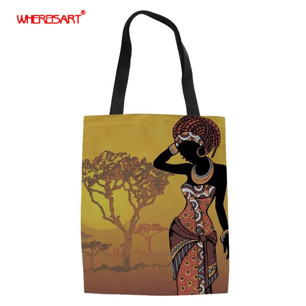 whereisart american african women africa print canvas bags shopping eco reusable foldable shoulder bag handbag casual tote bag
whereisart american african women africa print canvas bags shopping eco reusable foldable shoulder bag handbag casual tote bag