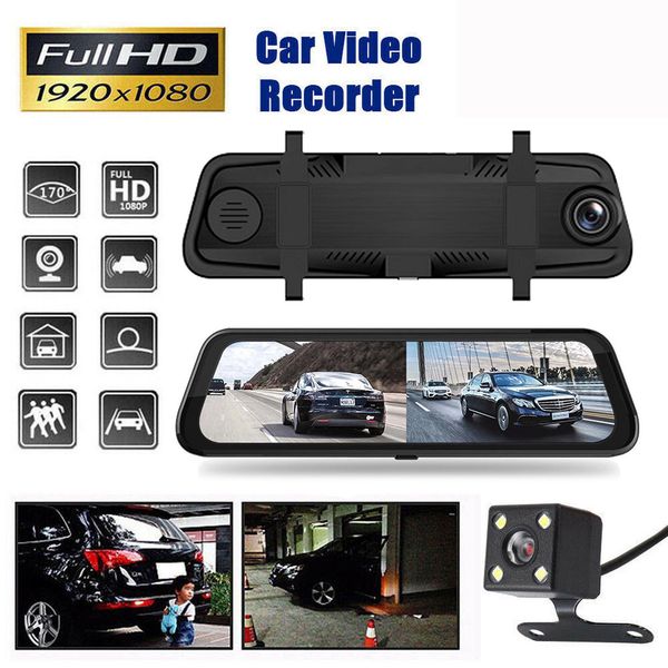 10-дюймового сенсорного scren автомобиль dvr автомобиль зеркало dvr камера hd 1080p зеркало заднего вида цифровой видеорегистратор с двумя о
10-дюймового сенсорного scren автомобиль dvr автомобиль зеркало dvr камера hd 1080p зеркало заднего вида цифровой видеорегистратор с двумя о
