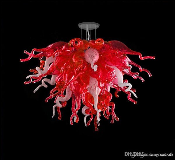 modern chandelier pendant light style hand blown glass chandelier light red and white glass crystal chandelier
modern chandelier pendant light style hand blown glass chandelier light red and white glass crystal chandelier